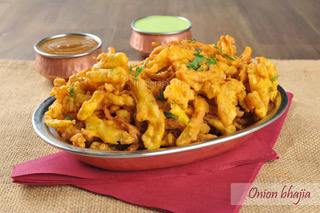  Onion Bhajia 
